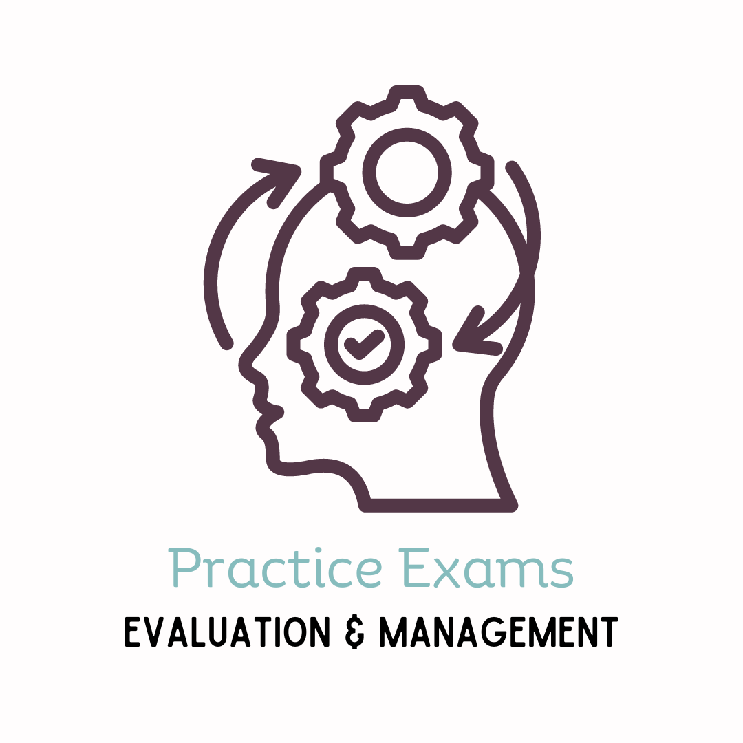 CPC Practice Exam Evaluation Management 55 Questions Legacy 